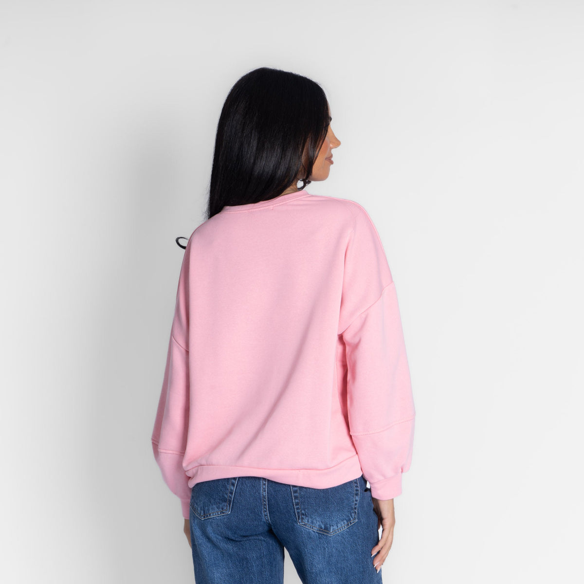 Suéter oversize acogedor