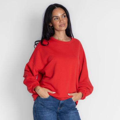 Suéter oversize acogedor