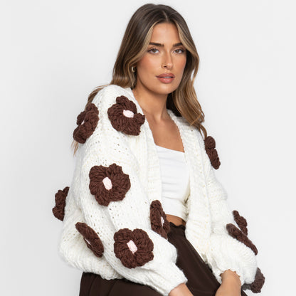 Handmade Rose Cardigan