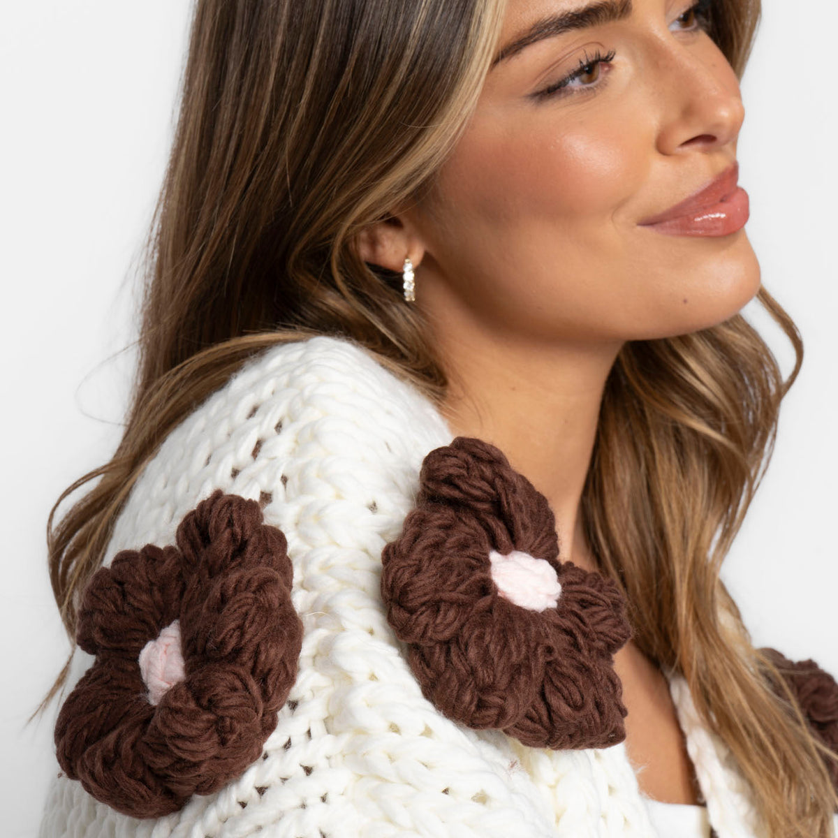 Handmade Rose Cardigan