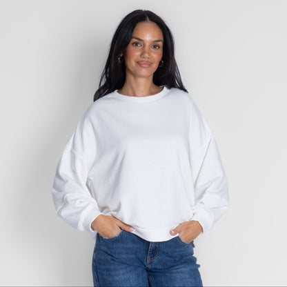 Suéter oversize acogedor