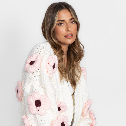 Handmade Rose Cardigan