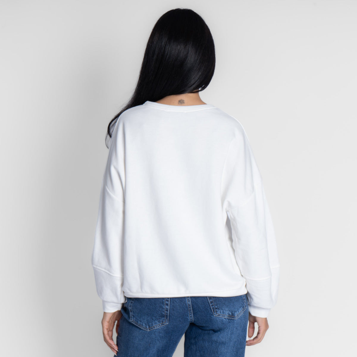Suéter oversize acogedor