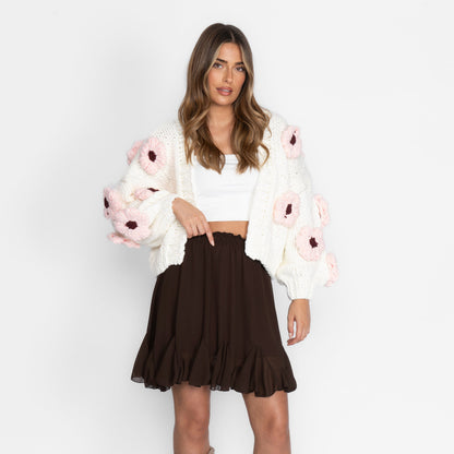 Handmade Rose Cardigan