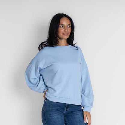 Suéter oversize acogedor