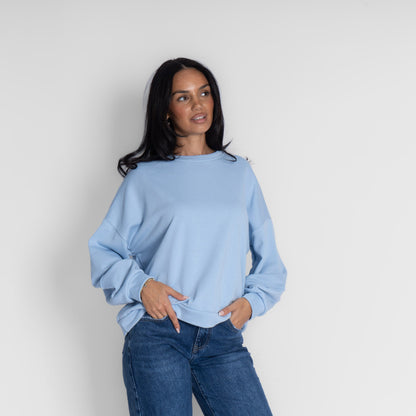 Suéter oversize acogedor