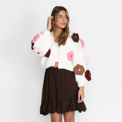 Handmade Rose Cardigan
