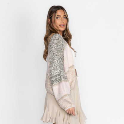 Oversized Cardigan Short "CozyGlam"