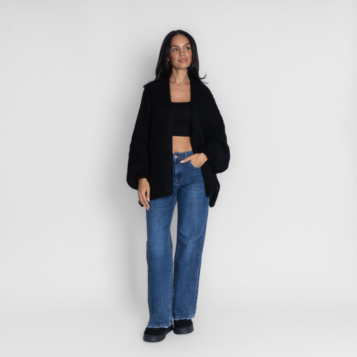 Casual Oversized Cardigan