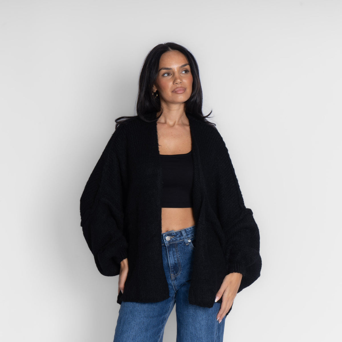 Casual Oversized Cardigan