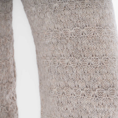 Pantalones anchos de punto acogedores