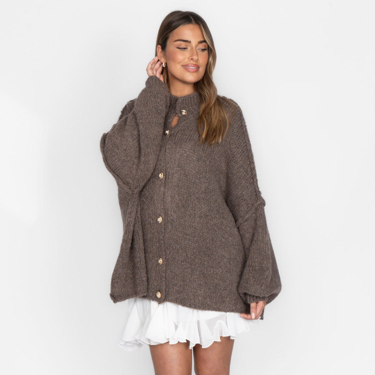Cardigan Falda