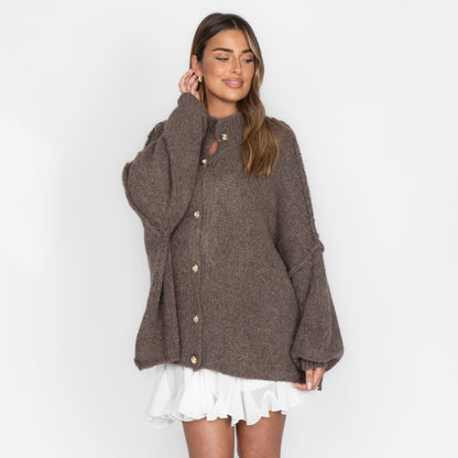Cardigan Falda