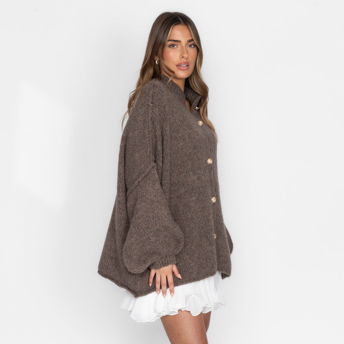Cardigan Falda
