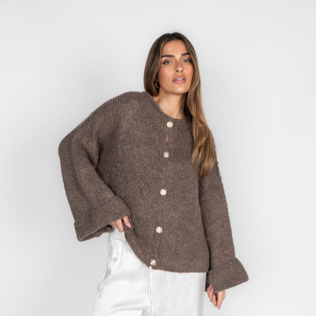 Oversized Cardigan "CozyGlam"