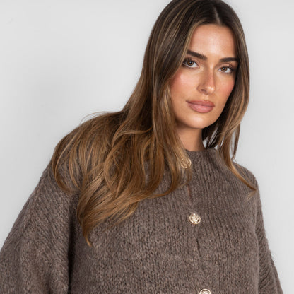 Oversized Cardigan "CozyGlam"