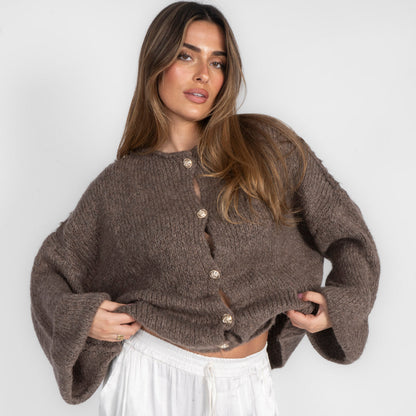 Oversized Cardigan "CozyGlam"