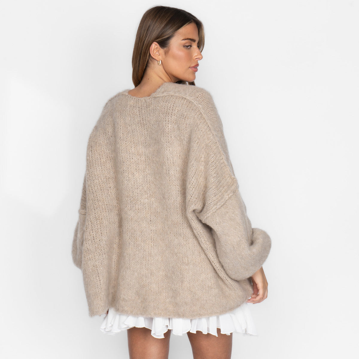 Casual Oversized Cardigan