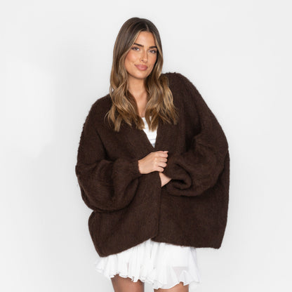 Casual Oversized Cardigan
