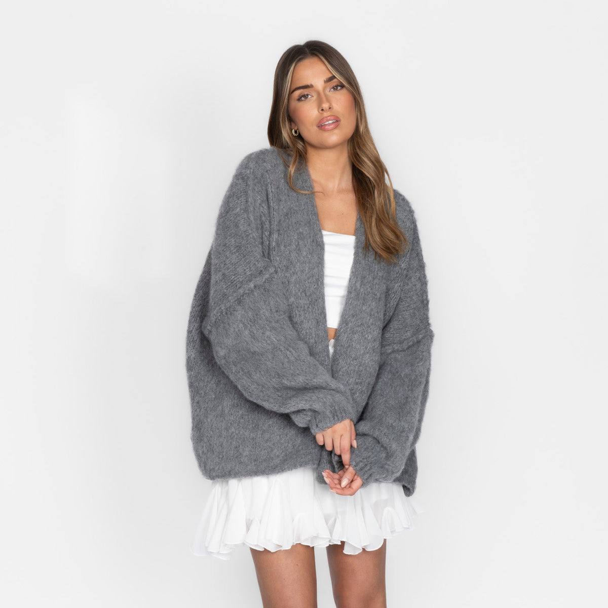 Casual Oversized Cardigan