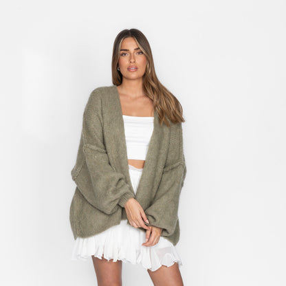 Casual Oversized Cardigan