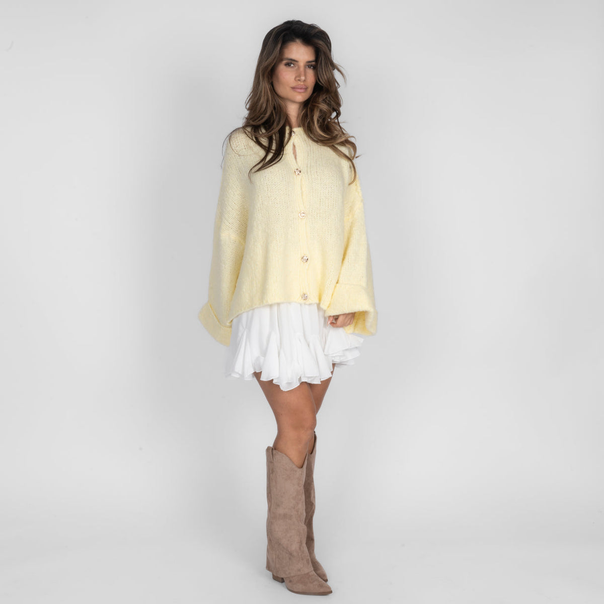 Oversized Cardigan "CozyGlam"
