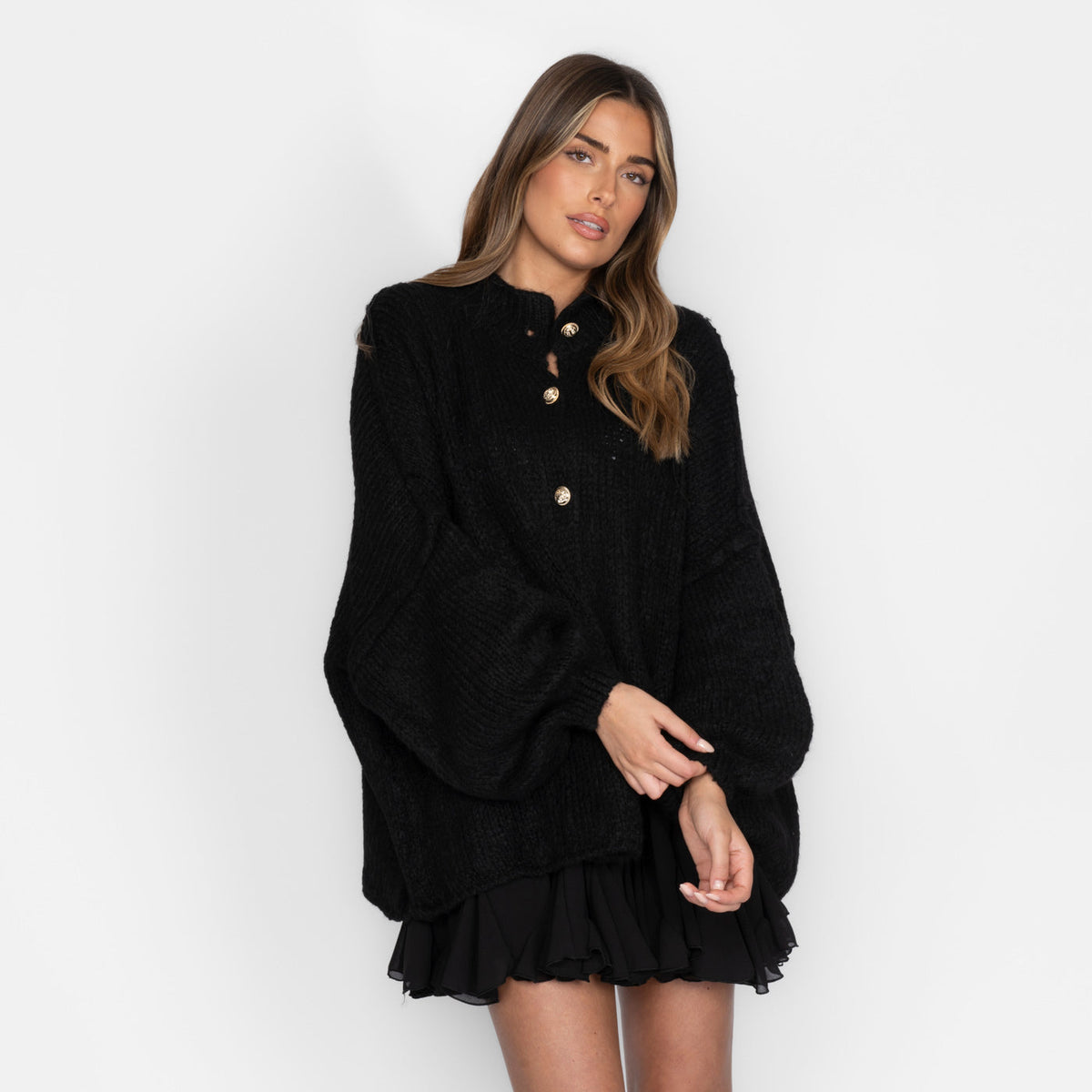 Cardigan Falda