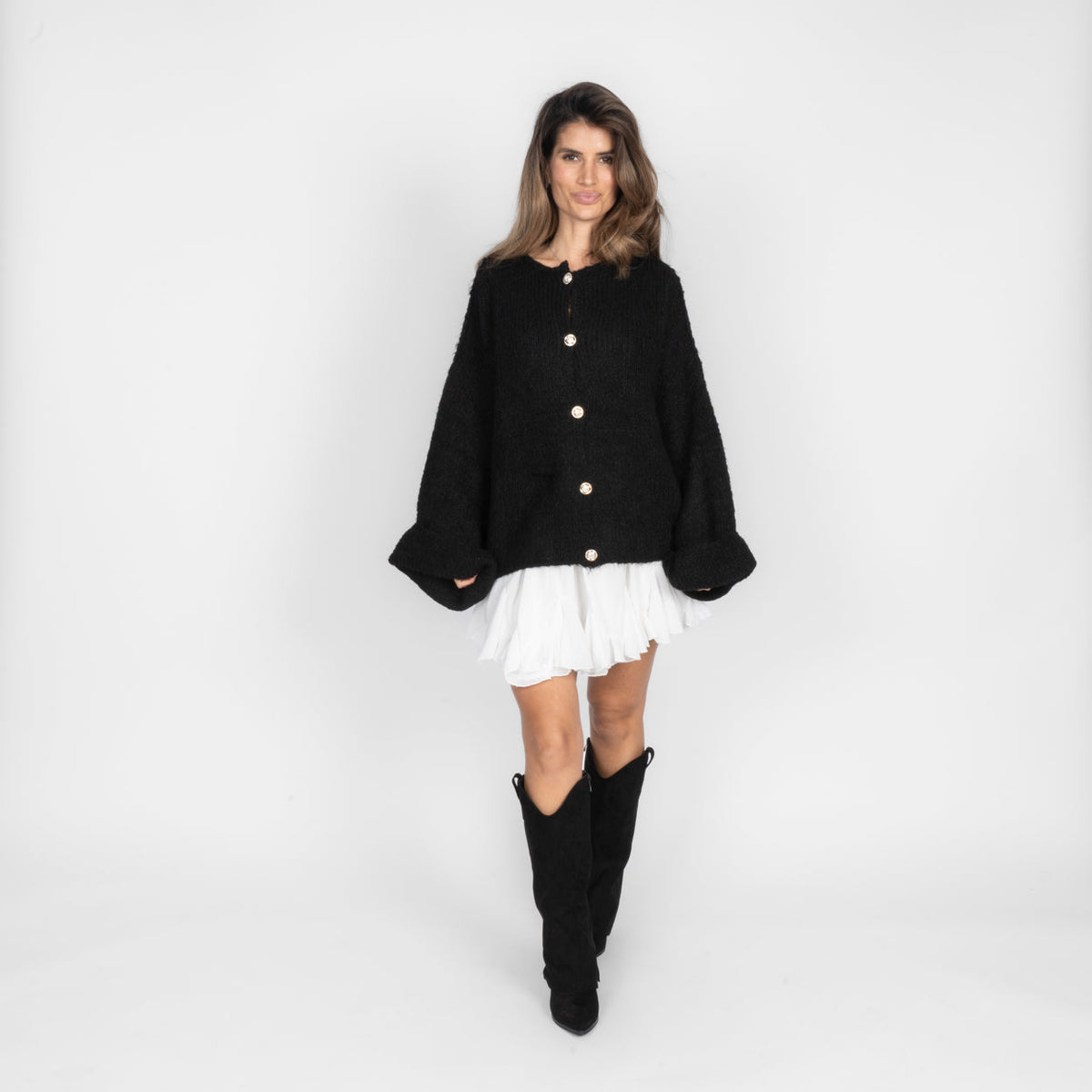 Oversized Cardigan "CozyGlam"