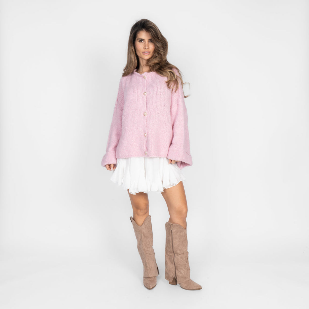 Oversized Cardigan "CozyGlam"