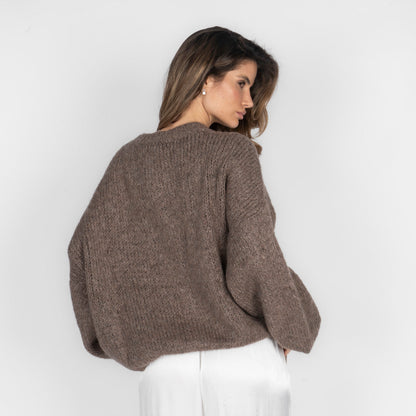 Oversized Cardigan "CozyGlam"