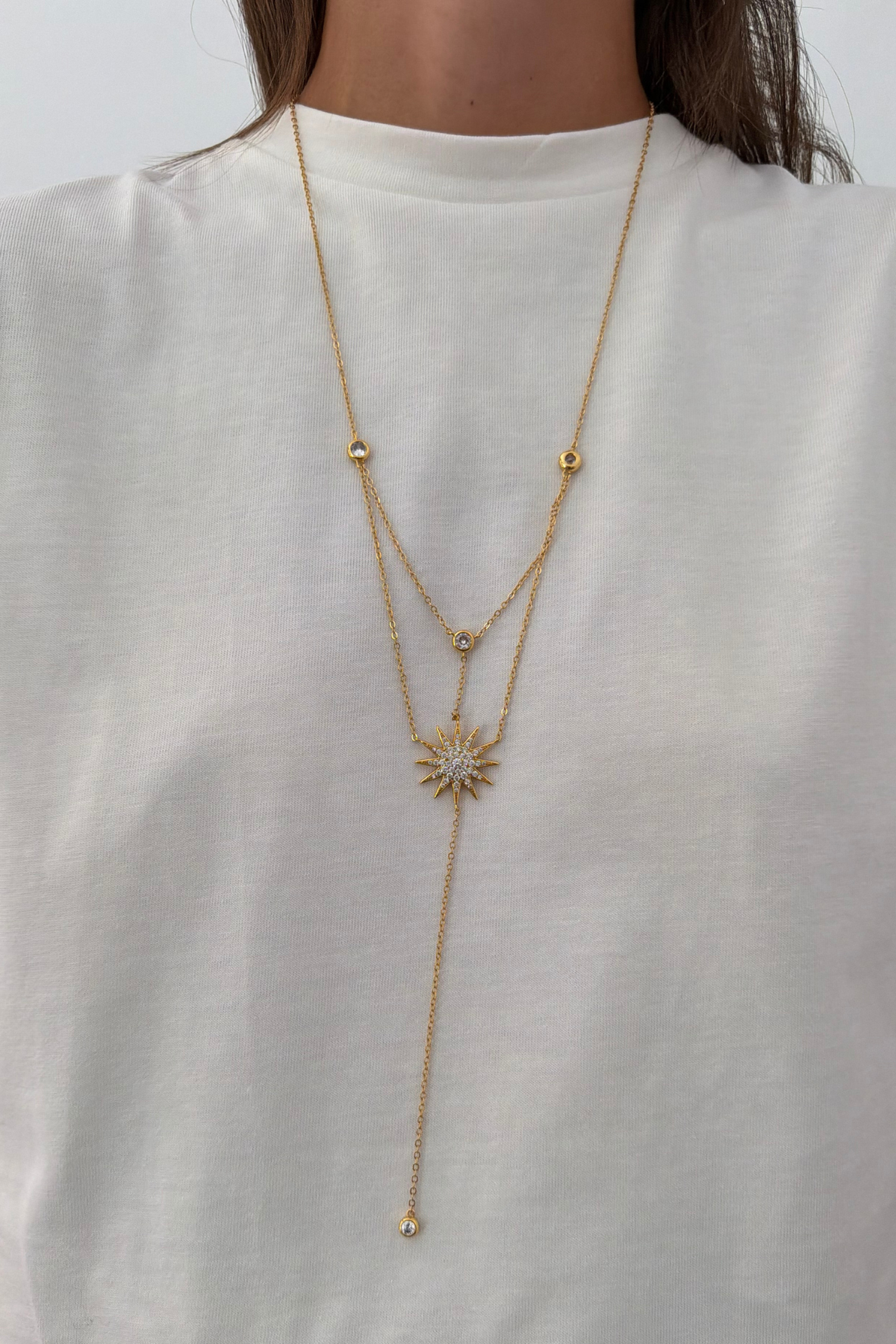 Collar de Doble Estrella