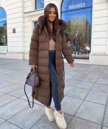 Botas de plataforma forradas Nina beige