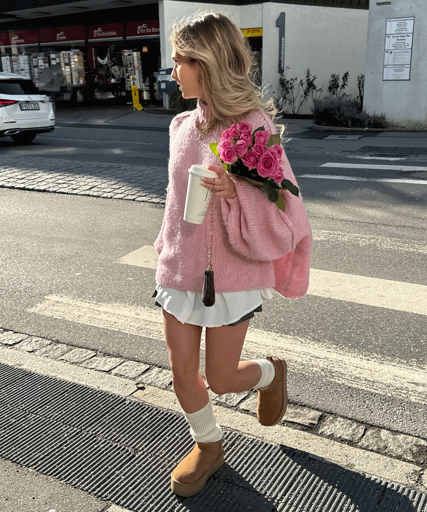 Botas de plataforma forradas Nina Chestnut