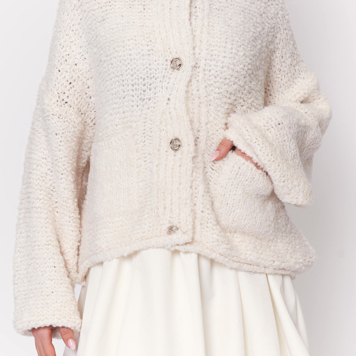 Cozy Bouclé Cardigan