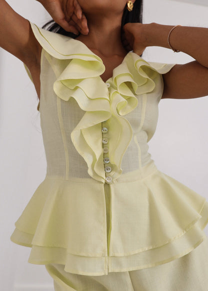Blusa Everly Dream | Limón