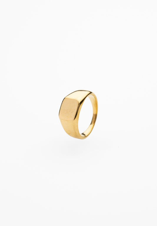 Anillo cuadrado personalizable