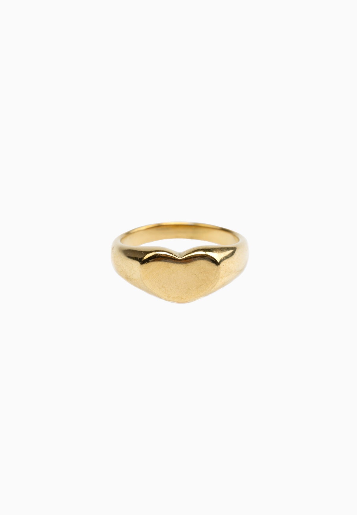 Anillo Mini de Corazón Personalizable