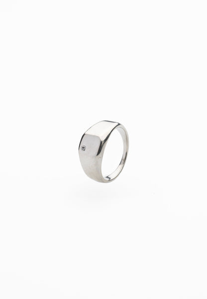 Anillo de circonita personalizable