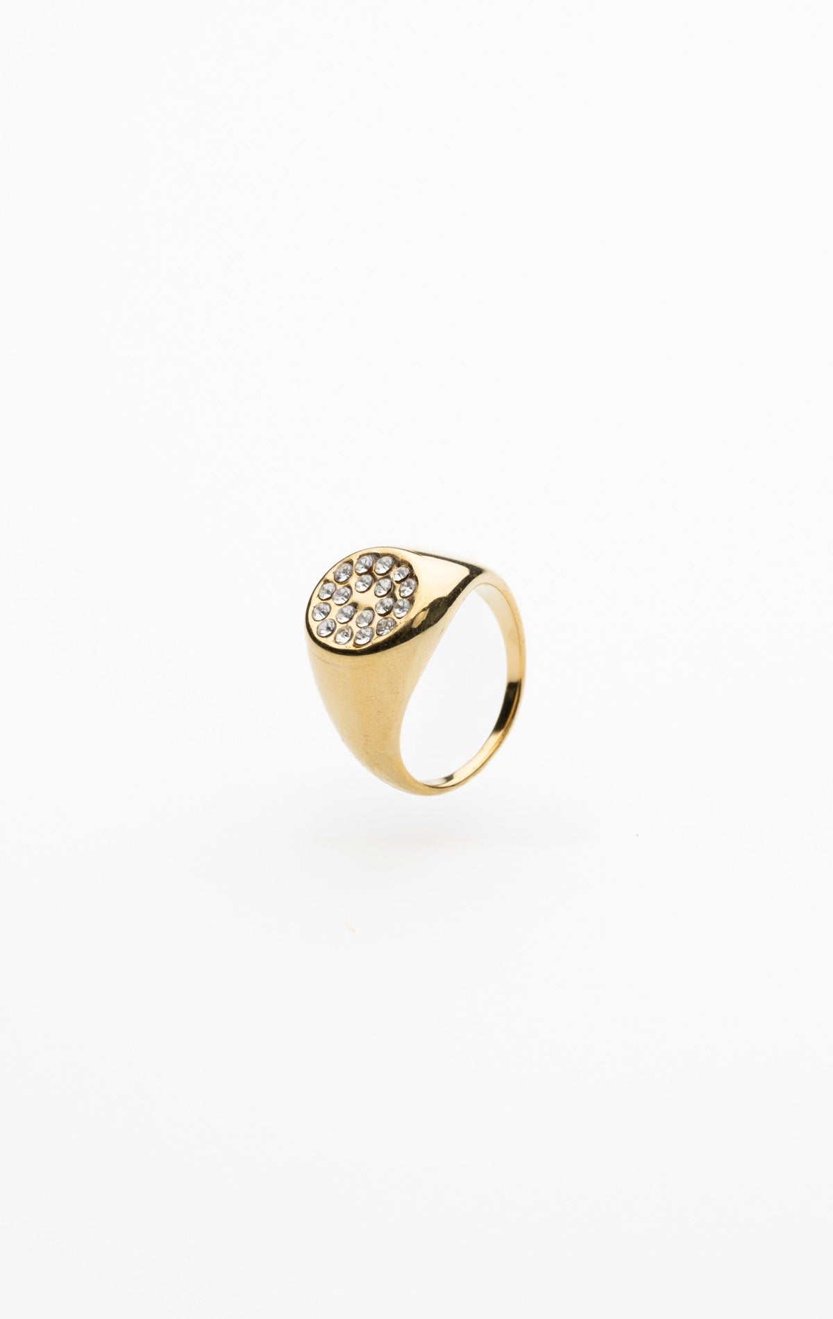 Anillo de sello de circón
