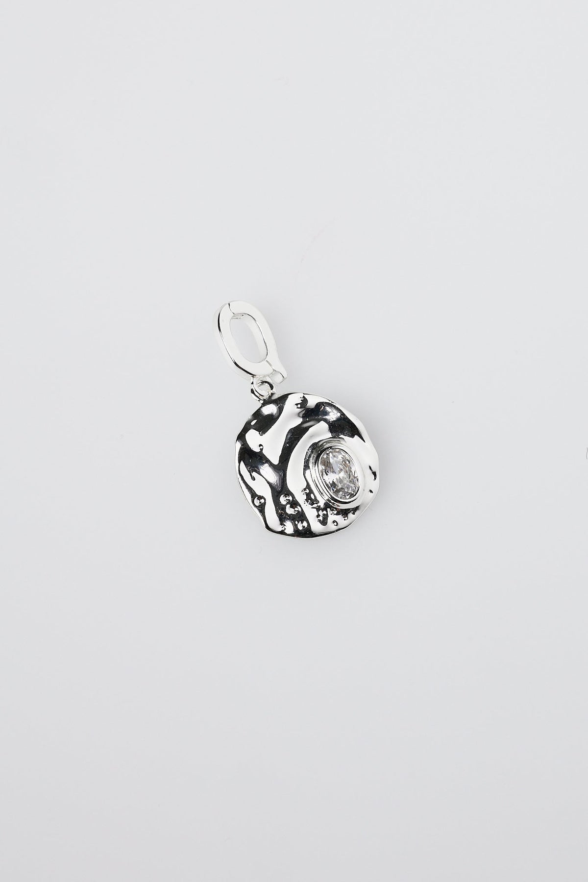 Charm medalla de circonita