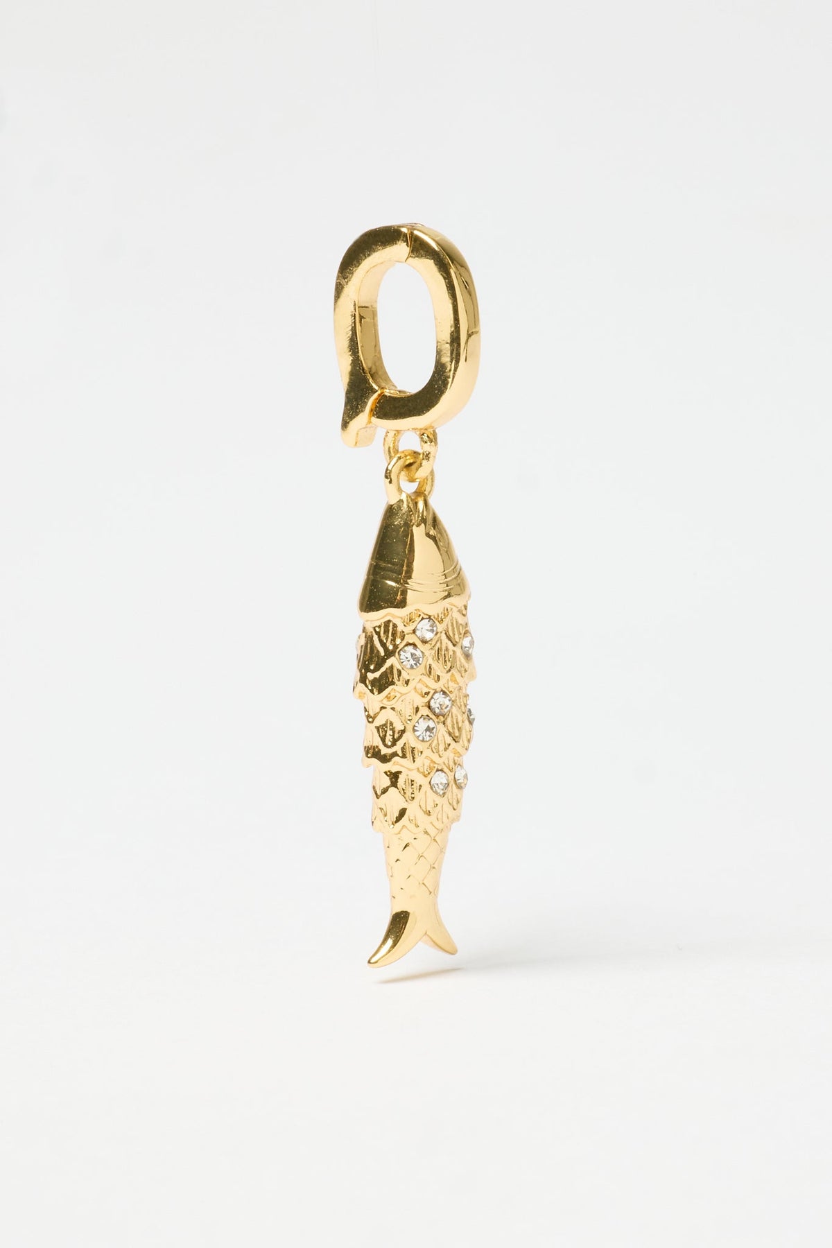 Colgante de pez con circonitas