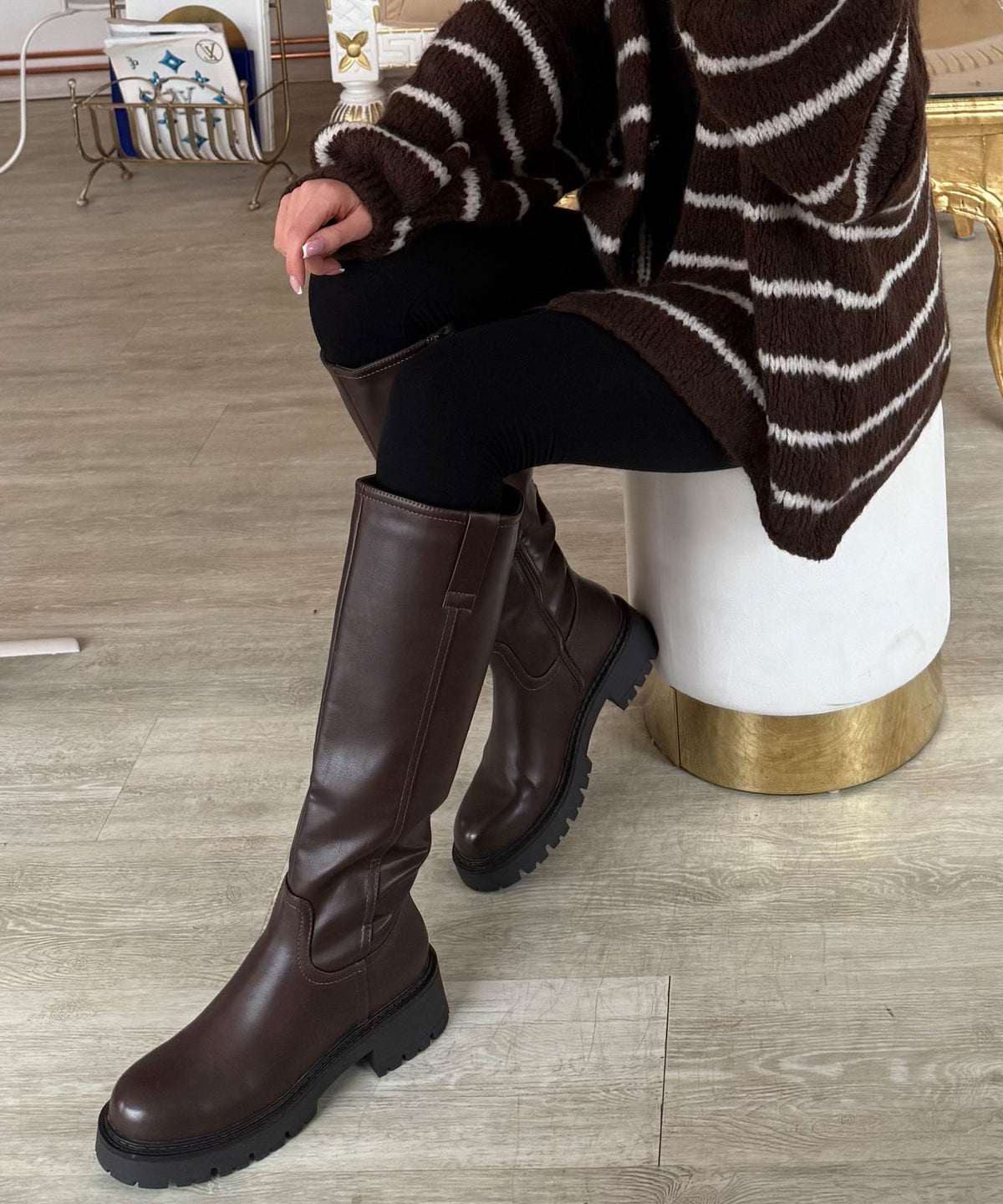 Botas Chira marrón