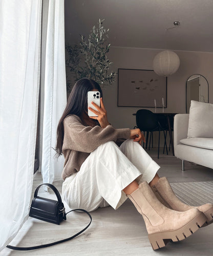 Botas Jeanine Beige