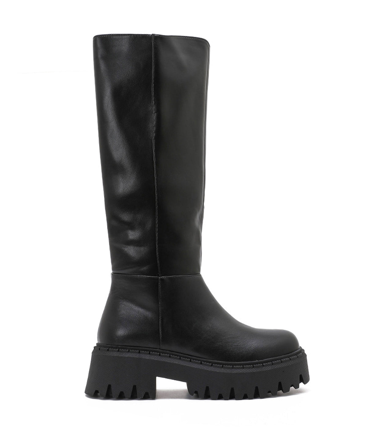 Bota de suela gruesa Elina negra