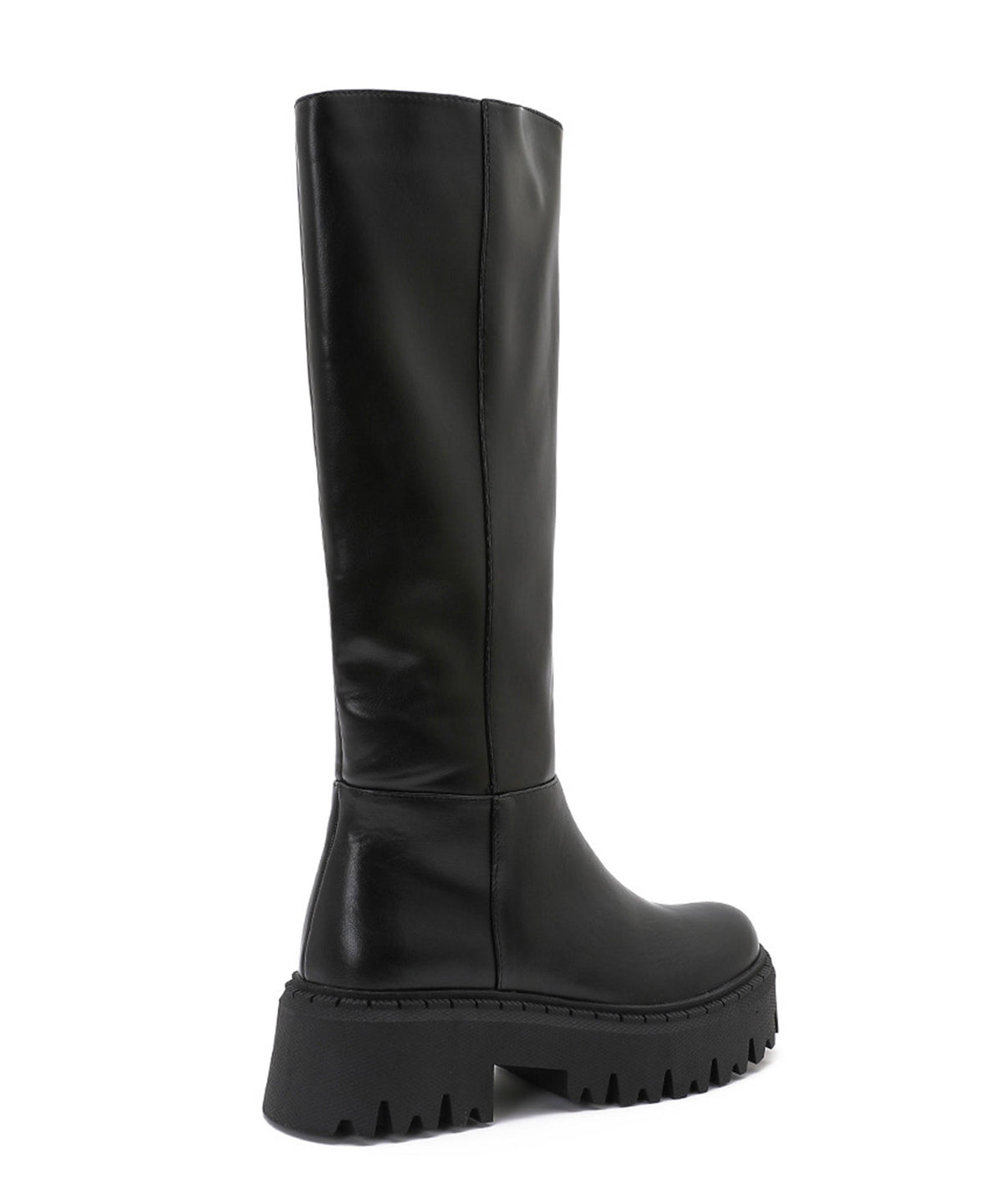 Bota de suela gruesa Elina negra