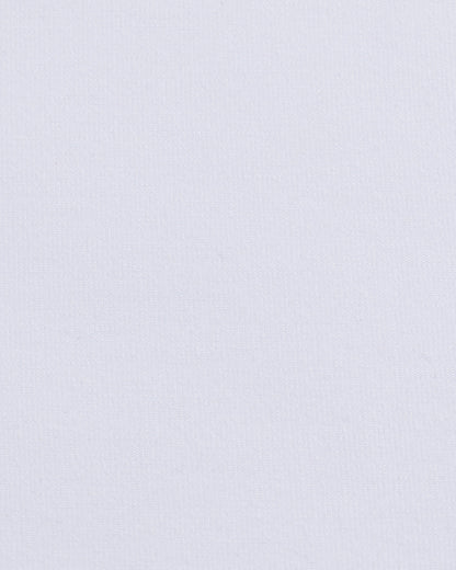 Camiseta clásica de cuello redondo para mujer - Blanca