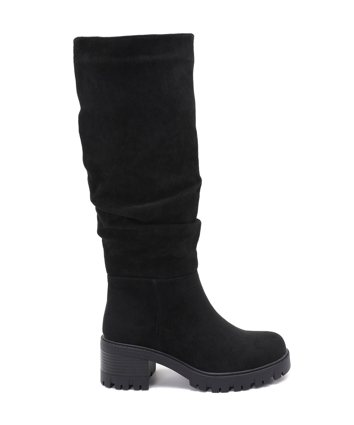 Botas de ante Fawn negras