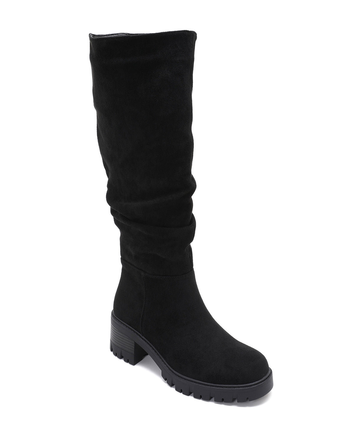 Botas de ante Fawn negras