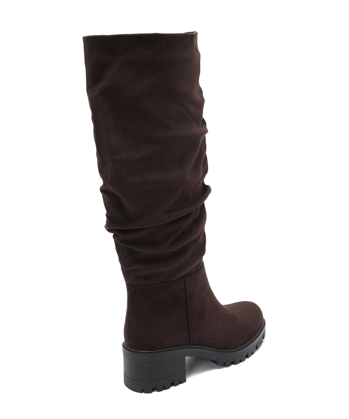 Botas de ante color marrón leonado
