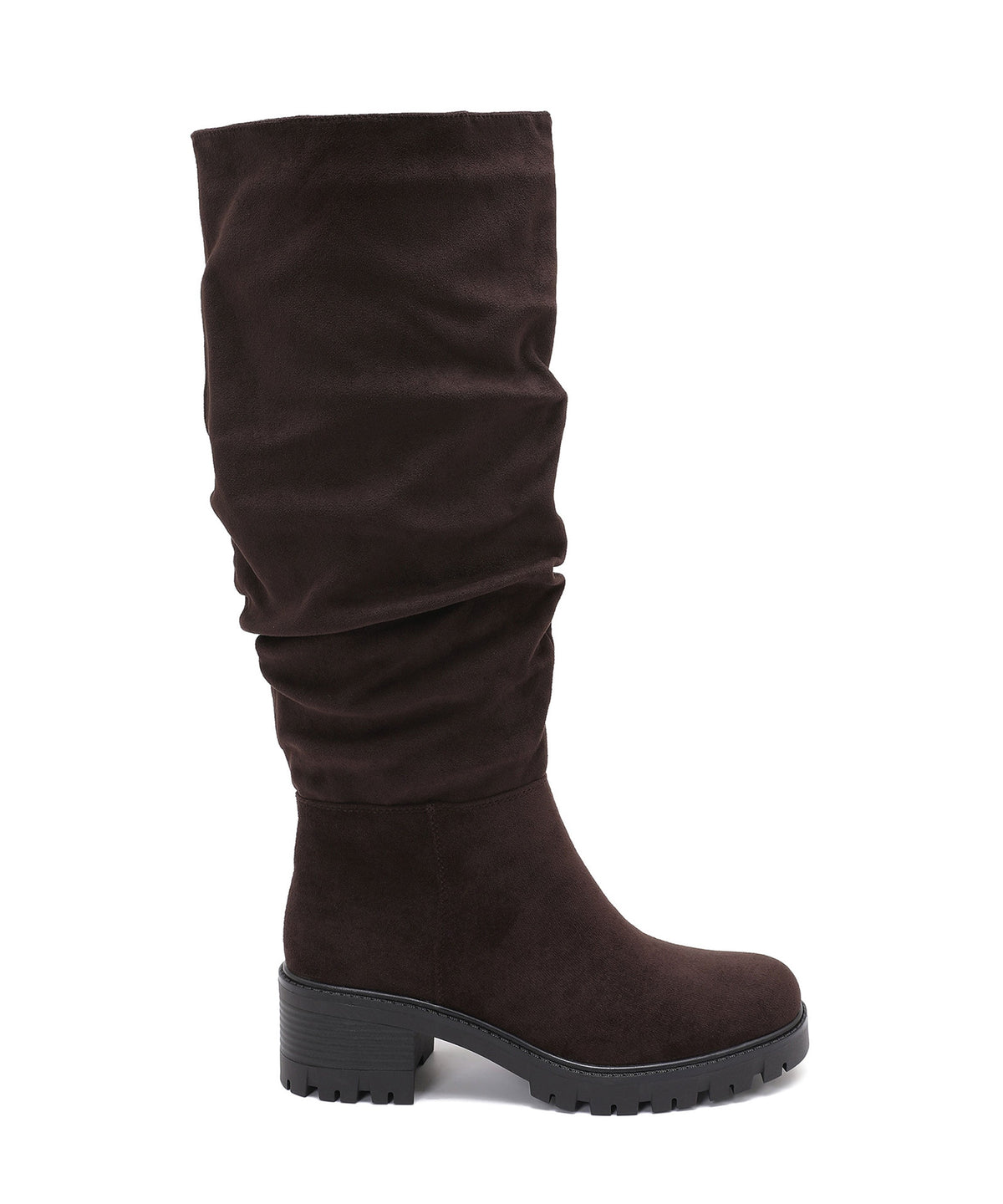 Botas de ante color marrón leonado